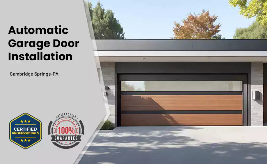 Automatic Garage Door Installation  Cambridge Springs-PA 