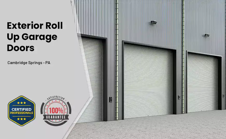Exterior Roll Up Garage Doors Cambridge Springs - PA 