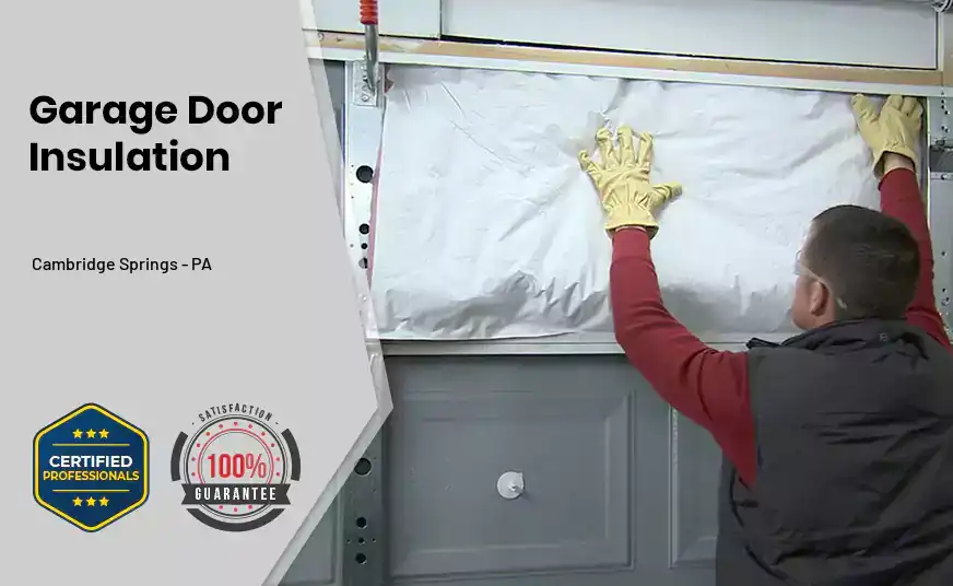 Garage Door Insulation Cambridge Springs - PA 