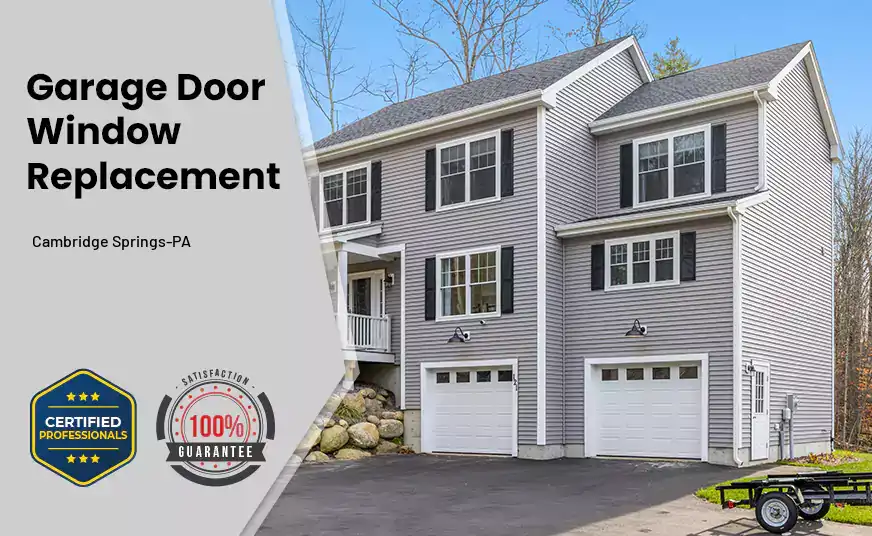 Garage Door Window Replacement Cambridge Springs-PA 