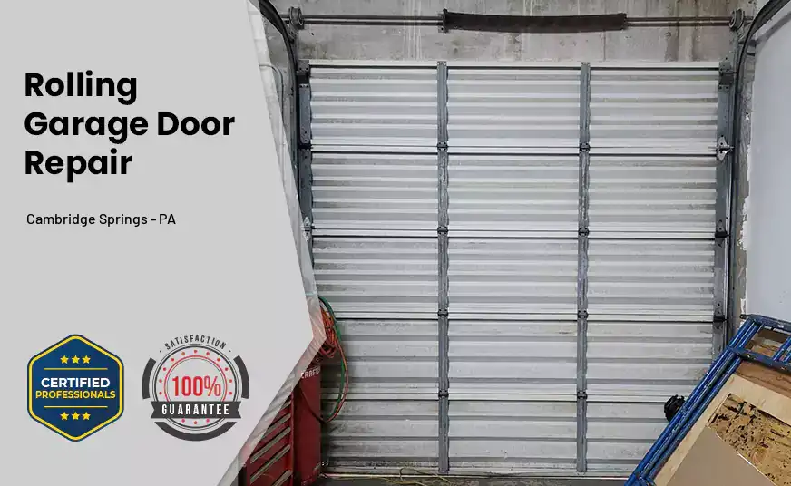 Rolling Garage Door Repair Cambridge Springs - PA 
