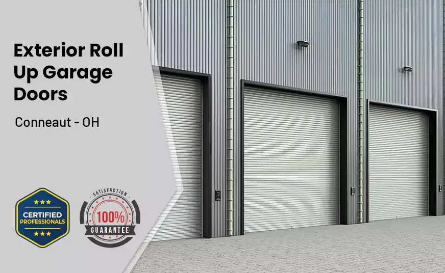 Exterior Roll Up Garage Doors Conneaut - OH 