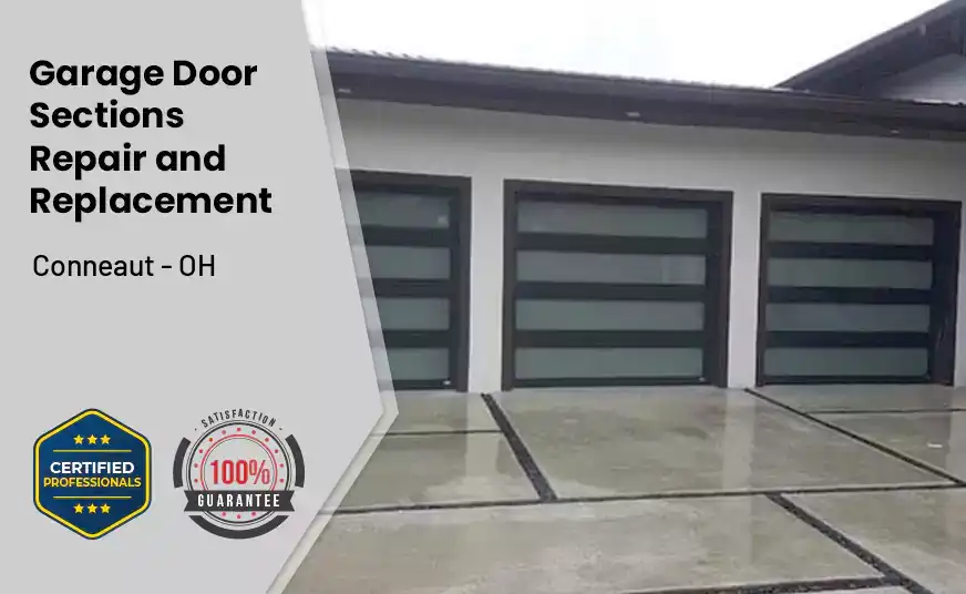 Garage Door Sections Repair and Replacement Conneaut - OH 