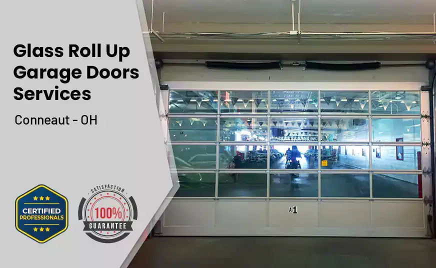 Glass Roll Up Garage Door Conneaut - OH 