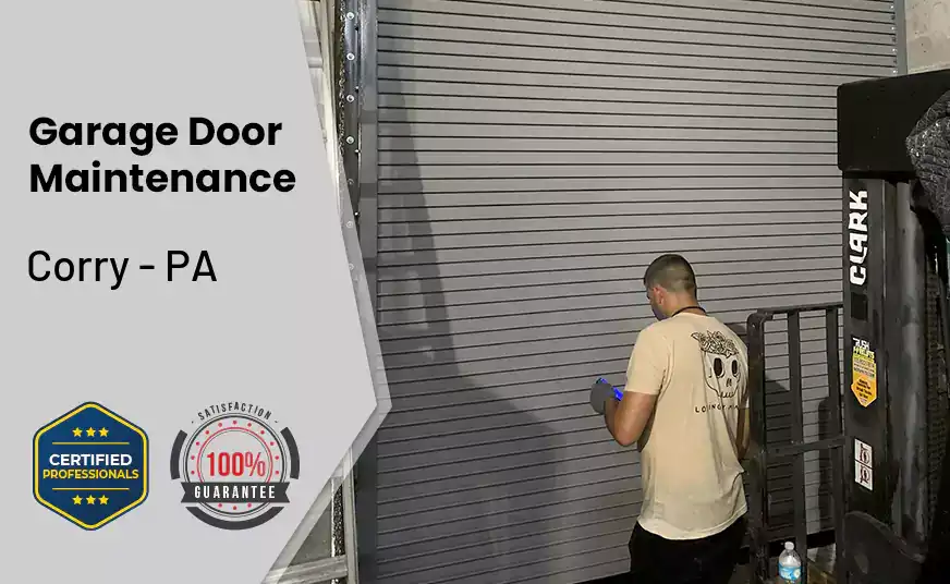 Garage Door Maintenance Corry - PA 