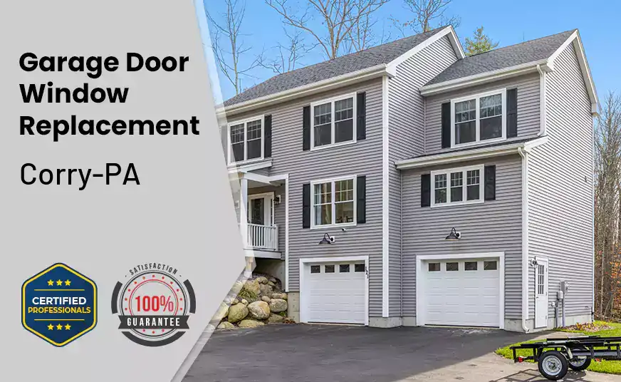 Garage Door Window Replacement Corry-PA 