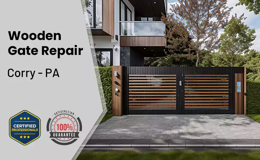 Wooden Gate Repair Corry - PA 