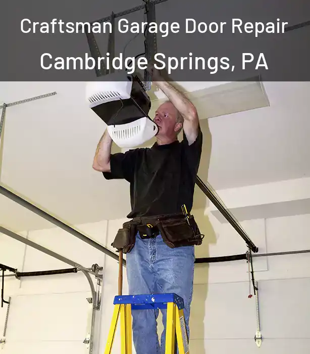  Craftsman Garage Door Repair Cambridge Springs, PA