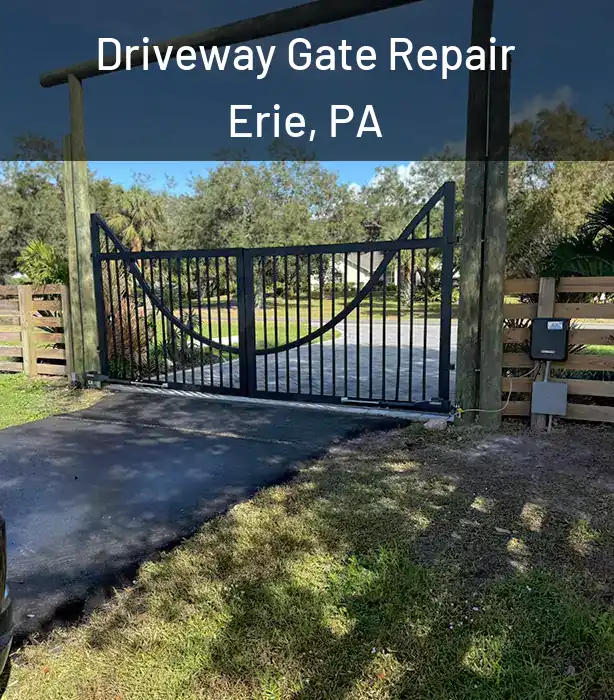  Driveway Gate Repair Erie, PA