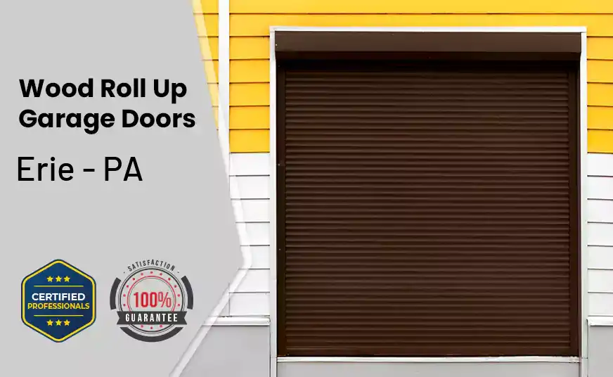 Wood Roll Up Garage Doors Erie - PA 