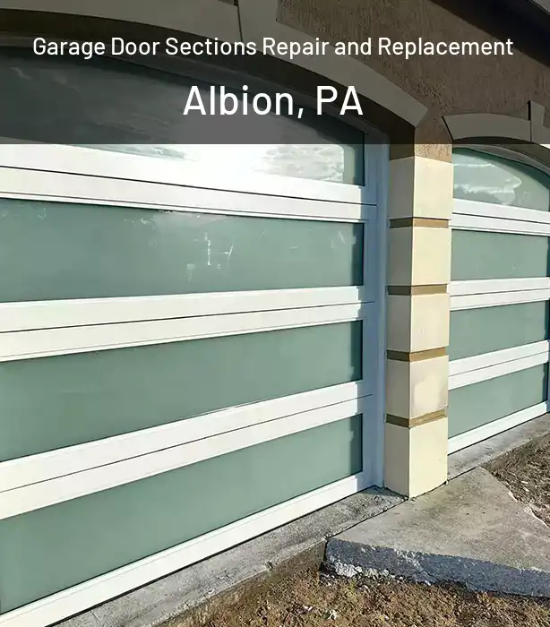  Garage Door Sections Repair and Replacement Albion, PA