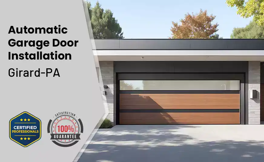 Automatic Garage Door Installation  Girard-PA 