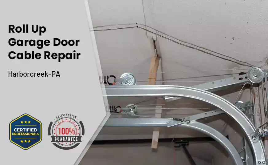 Roll Up Garage Door Cable Repair Harborcreek-PA 