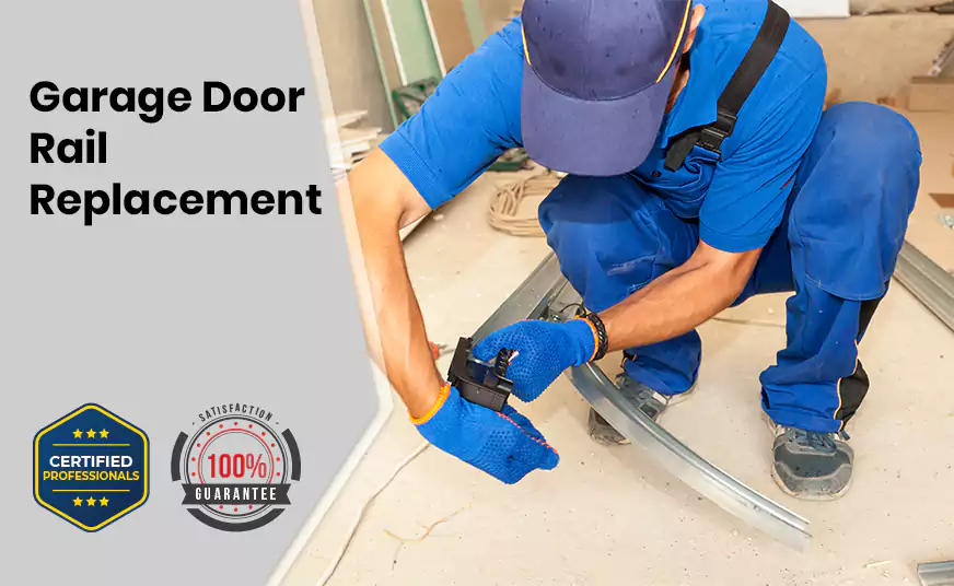 Garage Door Rail Replacement in Girard, PA