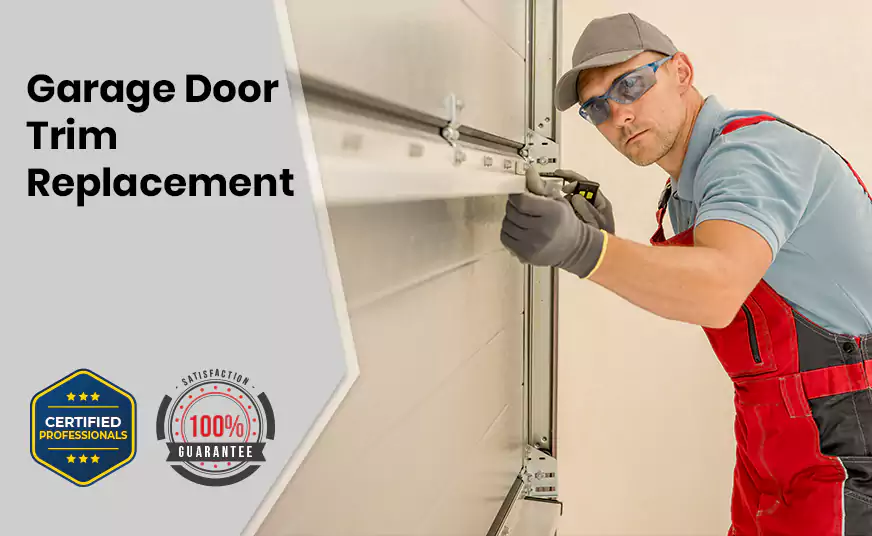 Garage Door Trim Replacement in Girard, PA