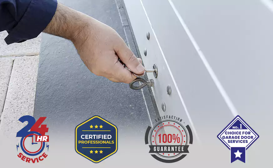 Garage Door Section Lock Replacement in Girard, PA