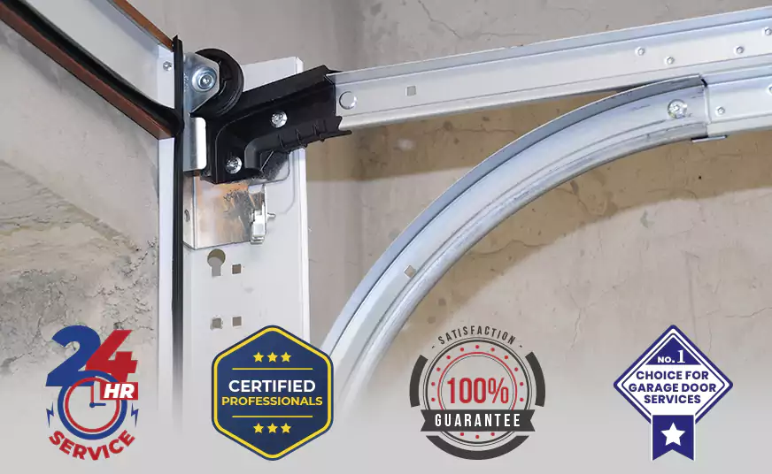 Garage Door Roller Track Replacement in Girard, PA