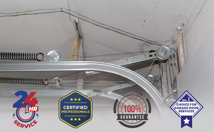 Overhead Garage Door Pulley Cable Replacement in Girard, PA