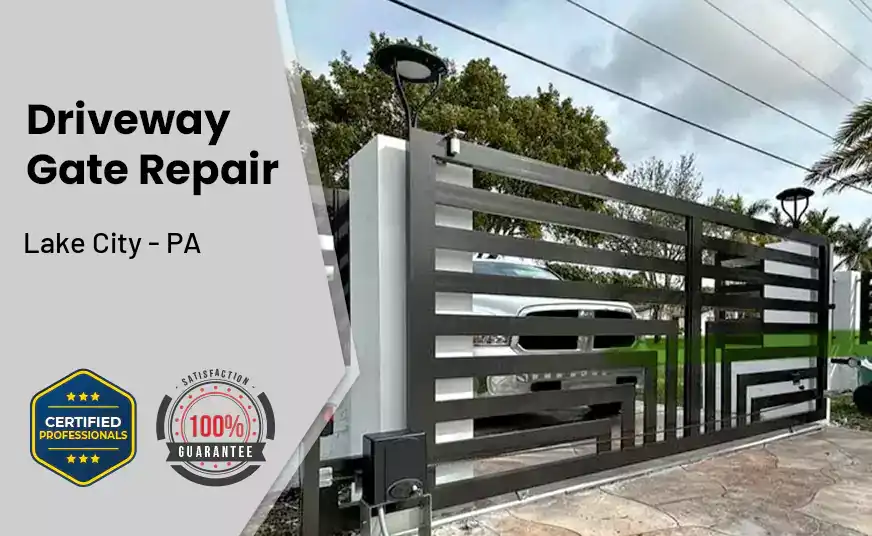 Driveway Gate Repair Lake City - PA 