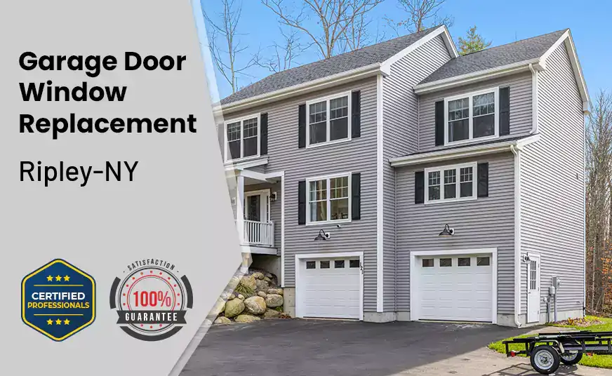 Garage Door Window Replacement Ripley-NY 