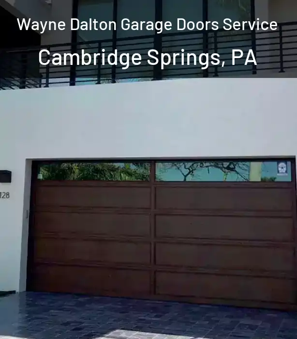  Wayne Dalton Garage Doors Service Cambridge Springs, PA